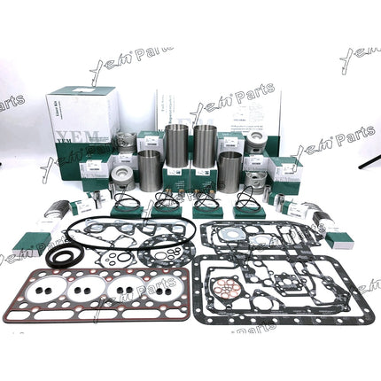 V1902 Rebuild Kits For Kubota Engine New Holland L555 L553 Loader Bobcat 231