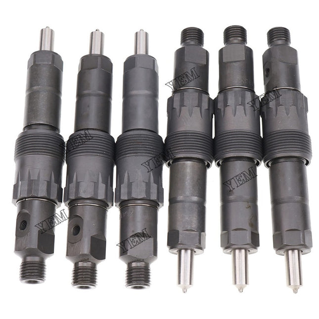 For John Deere 4050 4240 4250 4430 4400 6600 6620 7700 6 Piece Fuel Injectors AR74665