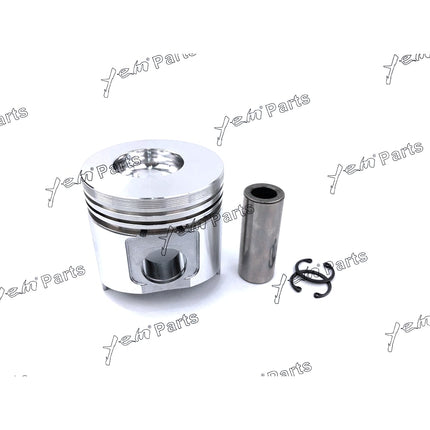 Piston Set STD 84mm For Yanmar 4TNA84 (100% Taiwan Made ) x4 PCS Engine Parts