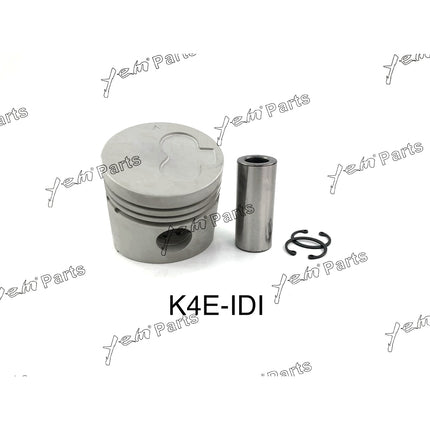 Piston + Ring Kit Set STD For Mitsubishi K4E x4 PCS Engine Parts
