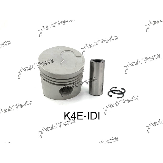 Piston + Ring Kit Set STD For Mitsubishi K4E x4 PCS Engine Parts