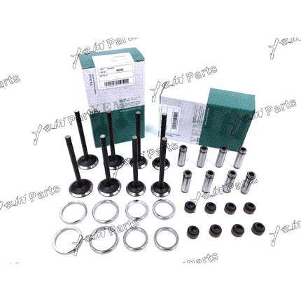 1 Set Kubota Engine V2203 Valve Guide Seat Intake Valve & Exhaust Valve