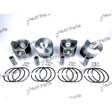 Piston + Ring Kit Set STD 105mm For Kubota V4000 (15451-21110) Engine Parts
