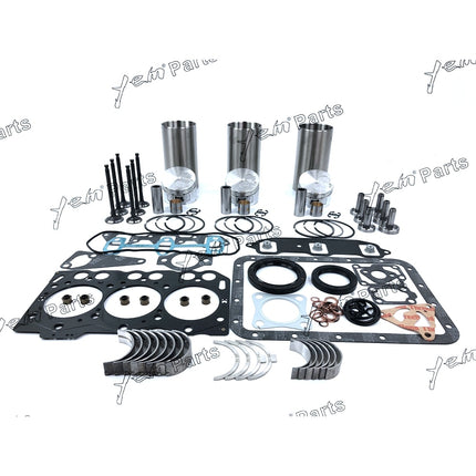 Overhaul Rebuild Kit For Yanmar 3TNE68 3D68E 3TNE68C Engine Generator W Valves