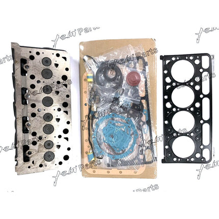 V2003 Complete Cylinder Head + Full Gasket Set For Kubota For Bobcat 773 337 T190