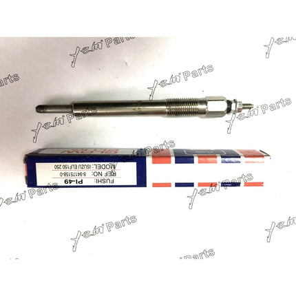 4x Glow Plug For ISUZU 4JA1 4JA1T 4JB1 4JB1T Engine ELF150 250 350