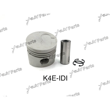 Piston Set STD For Mitsubishi K4E x4 PCS Engine Parts