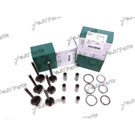 1 Set Valve Guide Seat Intake Valve & Exhaust Valve For Isuzu 3LD1 Engine