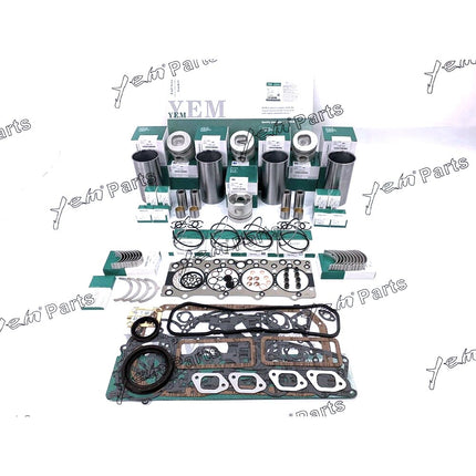 Overhaul Rebuild Kit For Isuzu 4BD1 4BD1T 3.9L Hitachi Excavator ISUZU NPR NQR