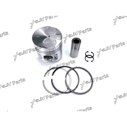Piston + Ring Kit Set STD For SHIBAURA N844 x4 Sets Engine Parts