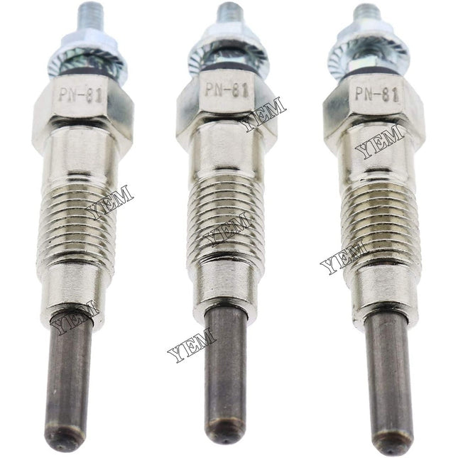 4PCS Glow Plug 15951-65510 For Kubota B20 B4200 B5200 B6200 B7200 B8200 B9200