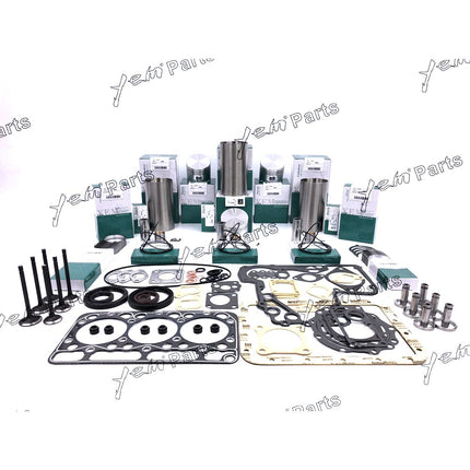 Overhaul Engine Rebuild Kit & Cylinder liner For Kubota D950 Engine W Valve