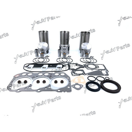 For Yanmar 3TNA72 3TNA72L Diesel Engine Rebuild Kit For Kobelco SK15SR Excavator