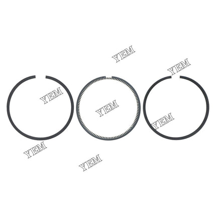 Piston + Ring Kit Set STD For Mitsubishi S3L x3 PCS Engine Parts