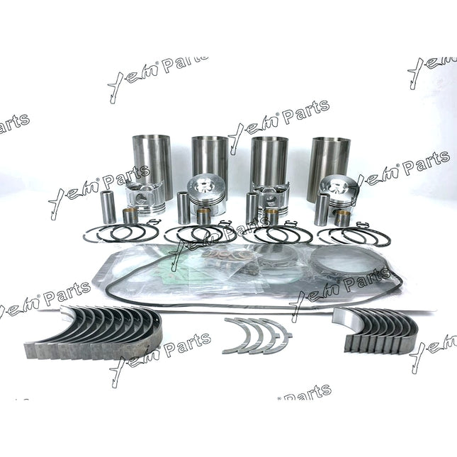 Overhaul Engine Rebuild Kit For Yanmar 4TN82 4TNE82 4D82 cylinder liner