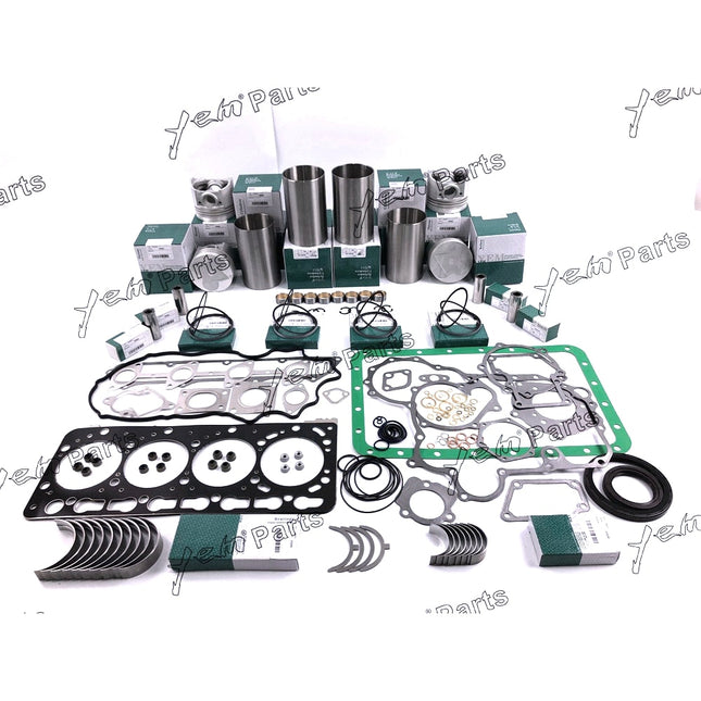 Overhaul Rebuild Kit For Kubota V3300 V3300T Engine Bobcat S250 T225 245 Loader
