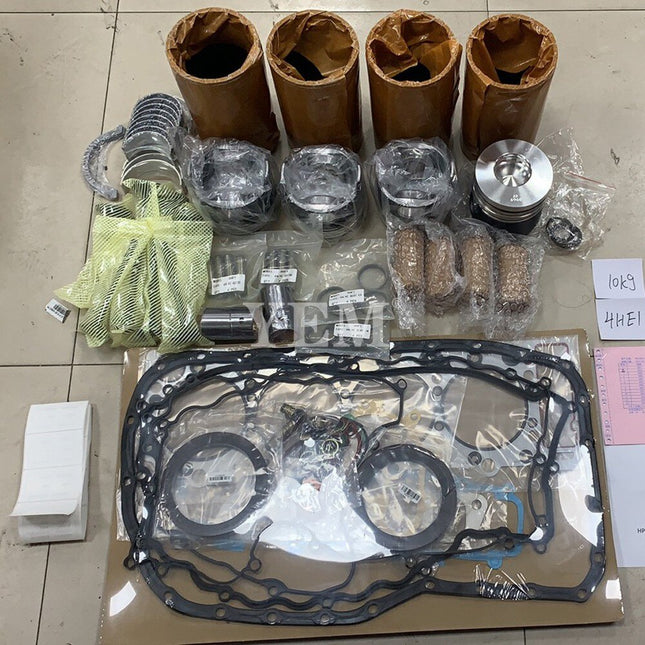 Rebuild Kit For Isuzu 4HE1 4HE1T Engine NPR NQR GMC W3 W4 W5 For Isuzu 4.8L