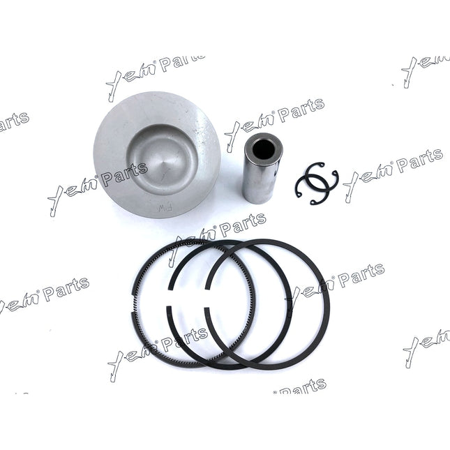 Piston + Ring Kit Set Oversize 76.3mm( + 0.50mm) For Kubota V1512 x4 PCS Engine Parts