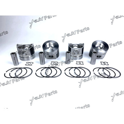 Piston + Ring Kit STD 87mm For Kubota V2203M / V2403 (1G813-21110 ) Engine Parts