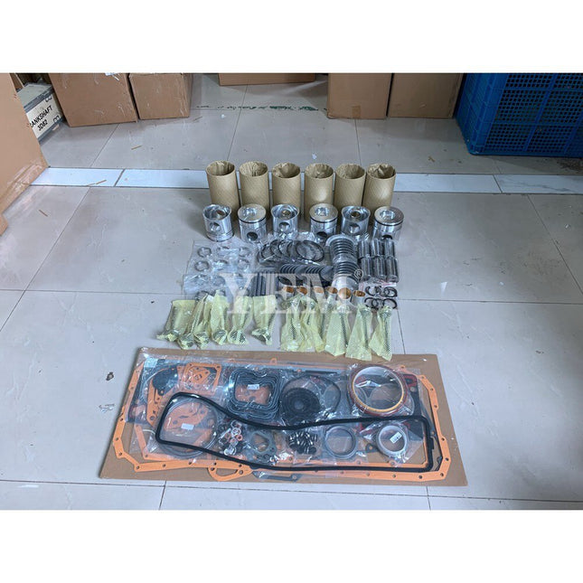 6D102 S6D102E-1 S6D102 Overhaul Rebuild Kit For Komatsu 5.9L 12V Engine Forklift