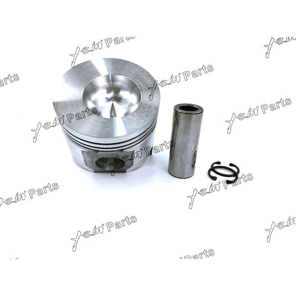 3 Sets STD Piston Set (Clip & Pin) W Rings For Yanmar 3TNE88 3D88E 3D88 Engine