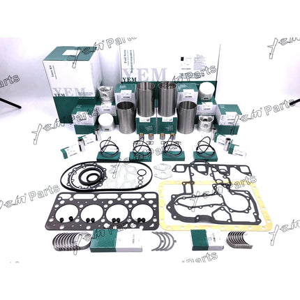 Overhaul Engine Rebuild Kit & cylinder liner For Kubota V1903