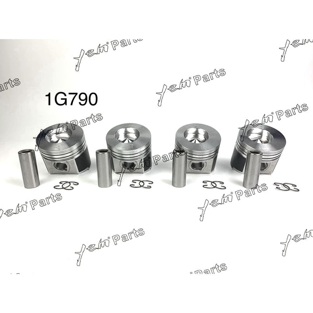 Piston Set STD 87mm For Kubota V2203M / V2403 (1G813-21110 ) Engine Parts