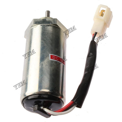 12V Stop Solenoid MV1-81 For Hitachi Excavator ZAXIS40U with Isuzu Engine 4LE2