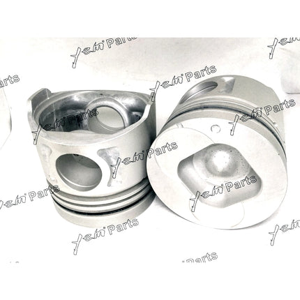 4 Sets STD Piston (Pin & Clip) W Rings For 4BD1 4BD1T 3.9L Isuzu NPR NQR 98MM