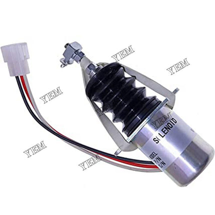 Fuel Stop Solenoid Valve 119629-66801 12v For Yanmar 3TNE88 11962966801