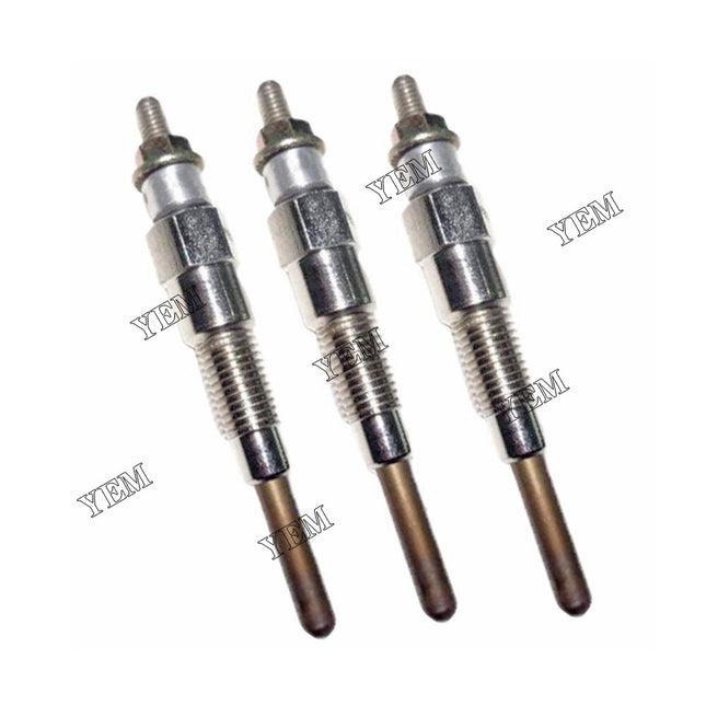 Glow Plugs For Kubota B1550D B1700DT B1700E B21 B2100DT B2100-HST-D ( 3PCS )