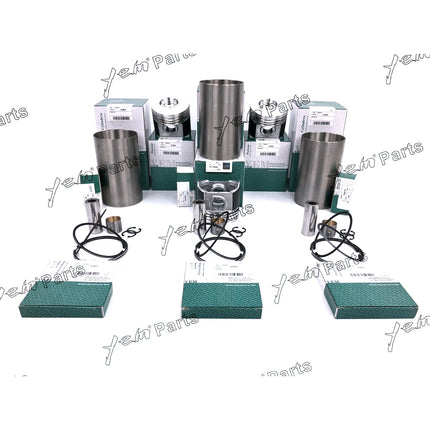 3PCS Liner Piston Kit Set For Kubota D1803 D1803MDI Engine