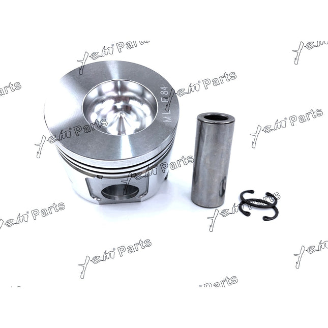 Engine Piston Set w/ Rings For Komatsu 3D84E-3 PC35R-8 PC30R-8 PC30MR Excavator