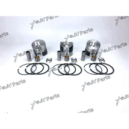 K3E Piston Kit W/ Ring Set For Mitsubishi Engine For Hanix Tractor Excavator Parts