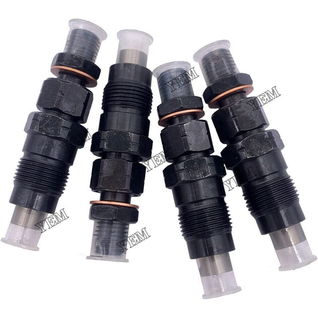 4 PCS New Diesel Fuel Injectors For Toyota Hilux Surf Prado 1KZ-TE 3.0L Engine