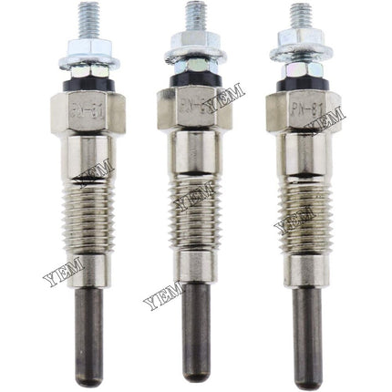 4PCS Glow Plug 15951-65510 For Kubota B20 B4200 B5200 B6200 B7200 B8200 B9200