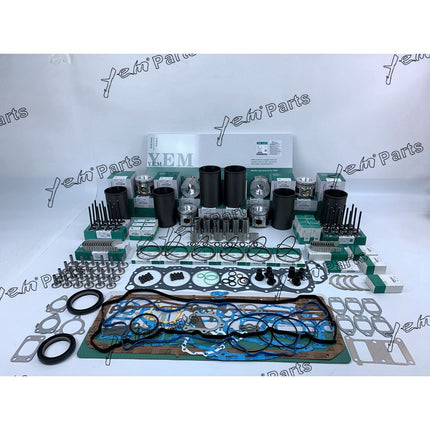 Overhaul Rebuild Kit For Hino J08E J08ET J08E-T Engine Piston Bearing Gasket Set