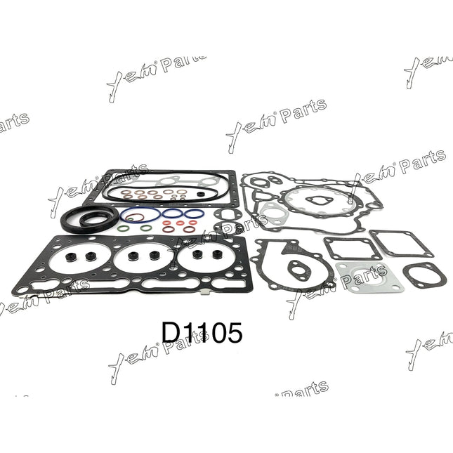 Full Gasket Set For Kubota D1105 / 3D78 Engine Parts