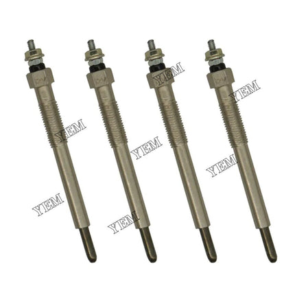 4PCS Glow Plug For ISUZU 4FA1 4FB1 D500 4BA1 3AA1 3AB1 3AD1 3AE1 3AF1 3AG1