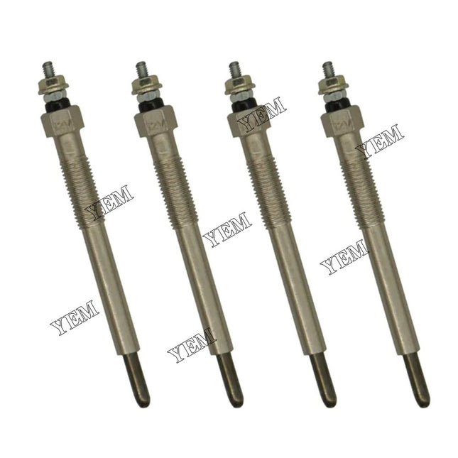 4PCS Glow Plug For ISUZU 4FA1 4FB1 D500 4BA1 3AA1 3AB1 3AD1 3AE1 3AF1 3AG1