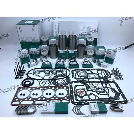 V1902 V1902BH Overhaul Rebuild Kit For Kubota Engine For THOMAS Loader T173 T133 784
