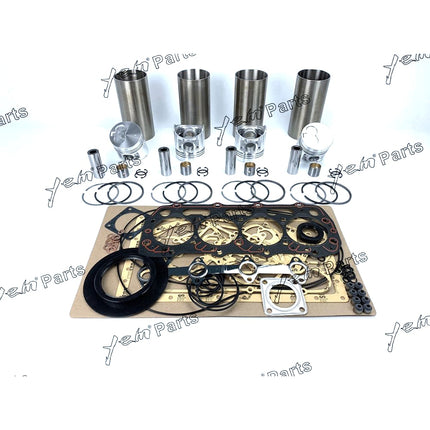 Rebuild Kit For Shibaura N844 N844T Engine Piston Ring Gasket Bearing W Valves