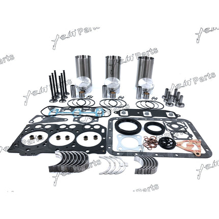 Overhaul Rebuild Kit For Yanmar 3TNE68 3D68E 3TNE68C Engine Generator W Valves