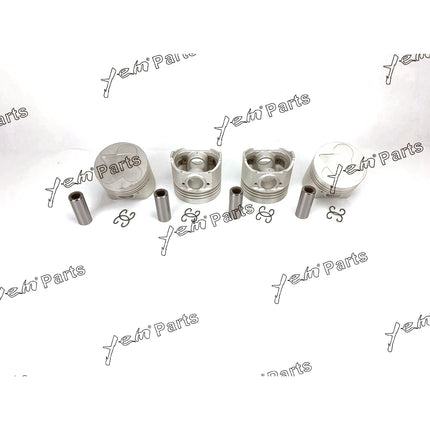 Piston Set Oversize 98mm ( + 0.50mm) For Kubota V3300-DI-E (1C050-21112) Engine Parts