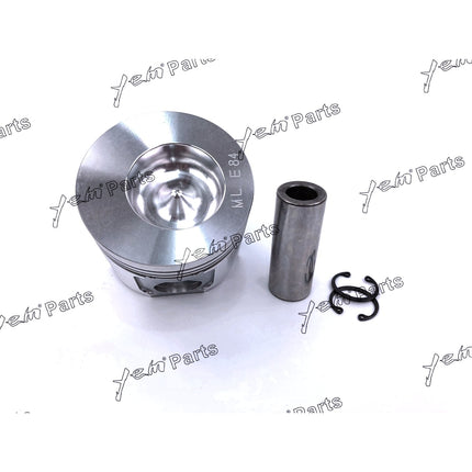 Engine Piston Set w/ Rings For Komatsu 3D84E-3 PC35R-8 PC30R-8 PC30MR Excavator