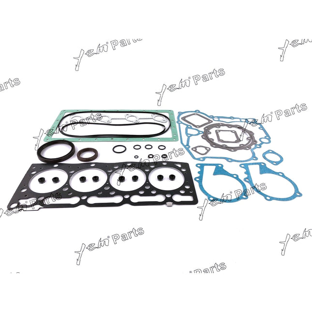 V1505 Overhaul Gasket kit For Kubota KX71 KX91 Excavator engine Upper Lower Set