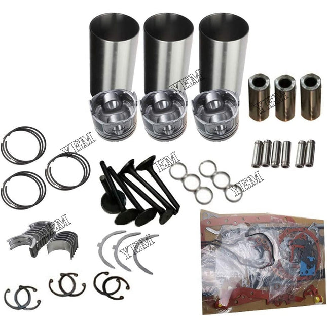 STD Gasket & Piston & Ring & Bearings & Washer & Bushing For Kubota D1305 Engine