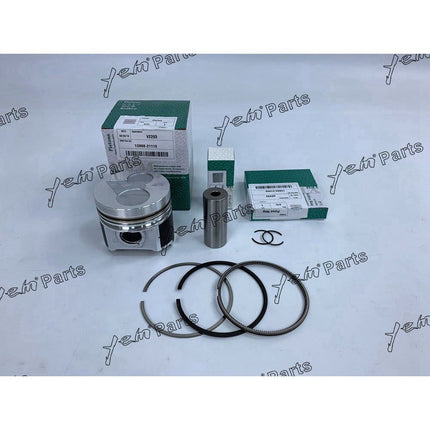 16423-21112 STD Piston Set (Pin & Clip & Ring) 87mm For Kubota V2203 D1703