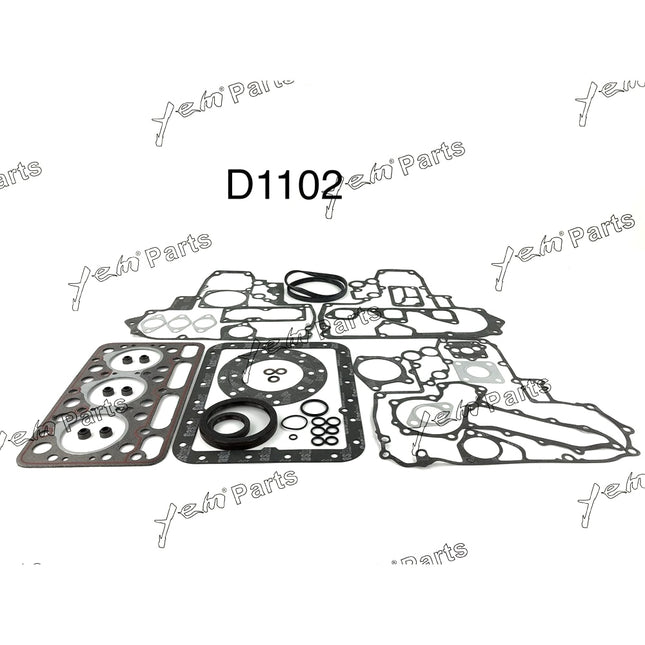 Full Gasket Set For Kubota D1102 / 3D76 Engine Parts