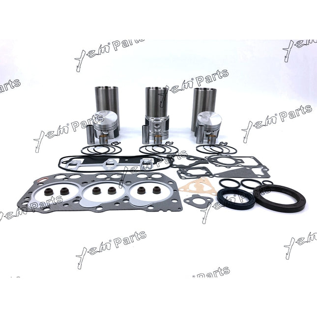 For Yanmar 3TNA72 3TNA72L Diesel Engine Rebuild Kit For Kobelco SK15SR Excavator